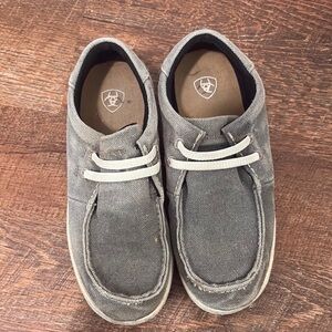 Ariat Kids Hilo Gray Canvas Shoes